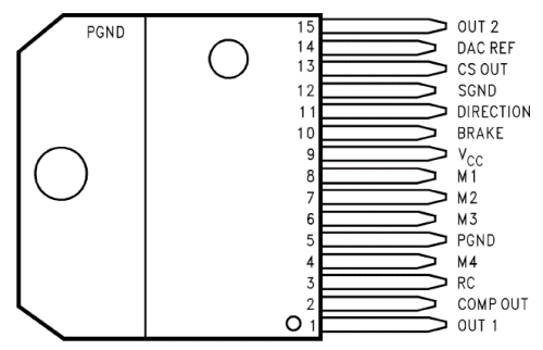 LMD18245T Motortreiber