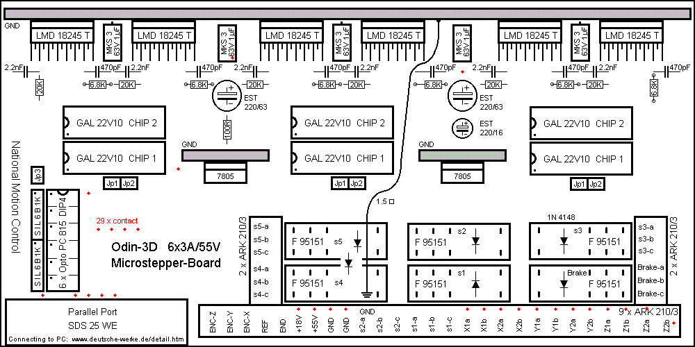 Klicken Sie hier zur LAYOUT OBERSEITE mit markierten Durchkontaktierungen