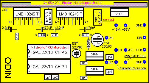 This small board does fit to the bigger 3-Axis Board to build the 4th-Axis
